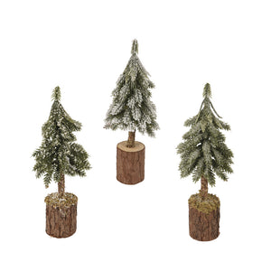 Mini tree snowy 3ass indoor