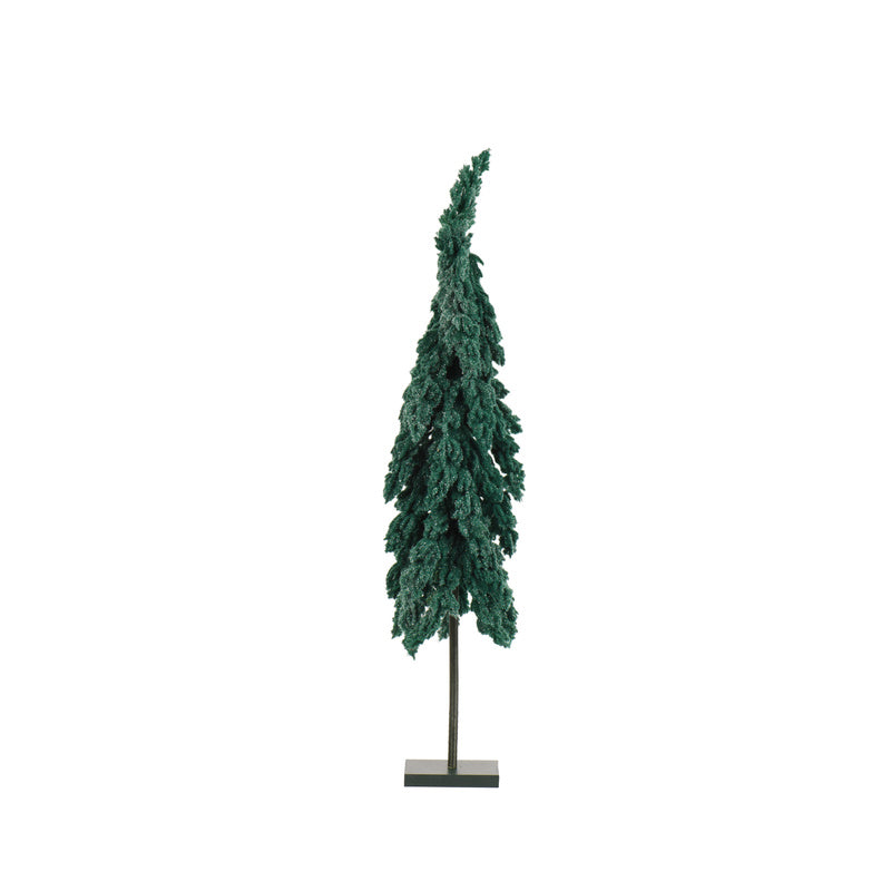 Flurry fir mini tree glitter indoor fsc mix 100%