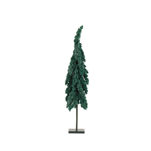 Flurry fir mini tree glitter indoor fsc mix 100%