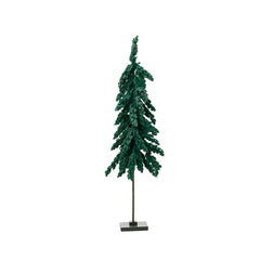 Flurry fir mini tree glitter indoor