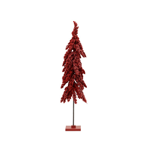 Flurry fir mini tree glitter indoor