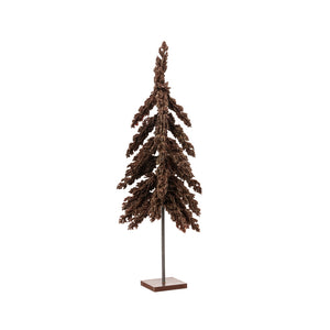 Flurry fir mini tree glitter indoor fsc mix 100%