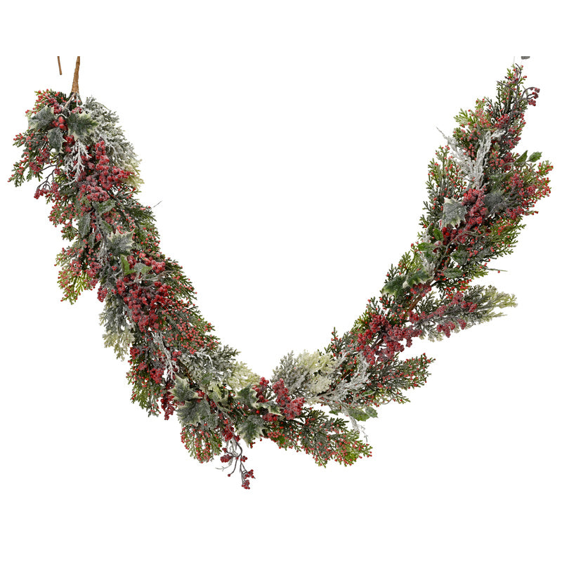 Garland snow,glitter indoor