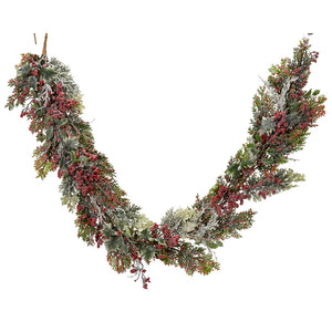 Garland snow,glitter indoor