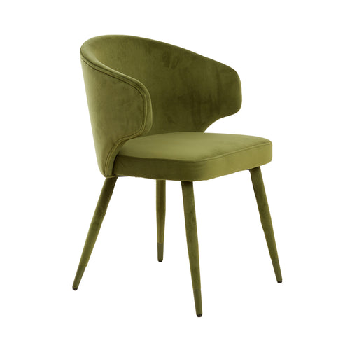 Kosaka Olive Green Dining Chair (83 cm)