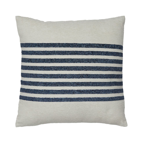 Cinco Cream And Blue Cushion (45 cm)
