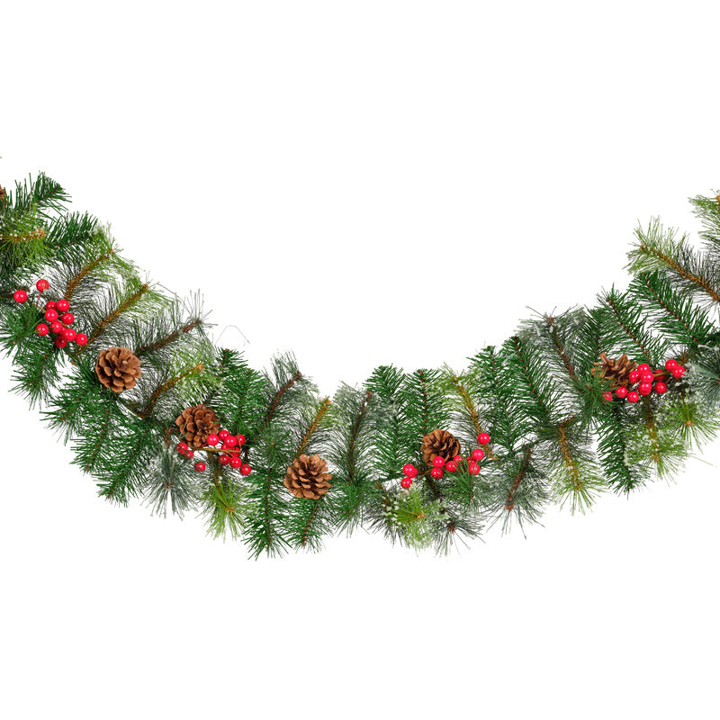 Ipswich garland frosted indoor
