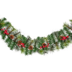 Ipswich garland frosted indoor