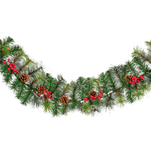 Ipswich garland frosted indoor