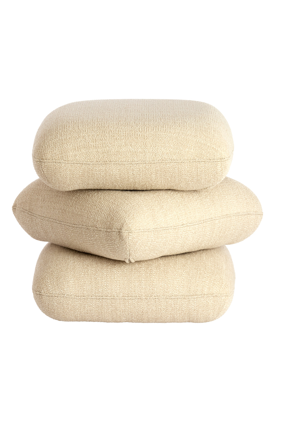 Pouf 44,5x44,5x44,5 cm LAURIE cream