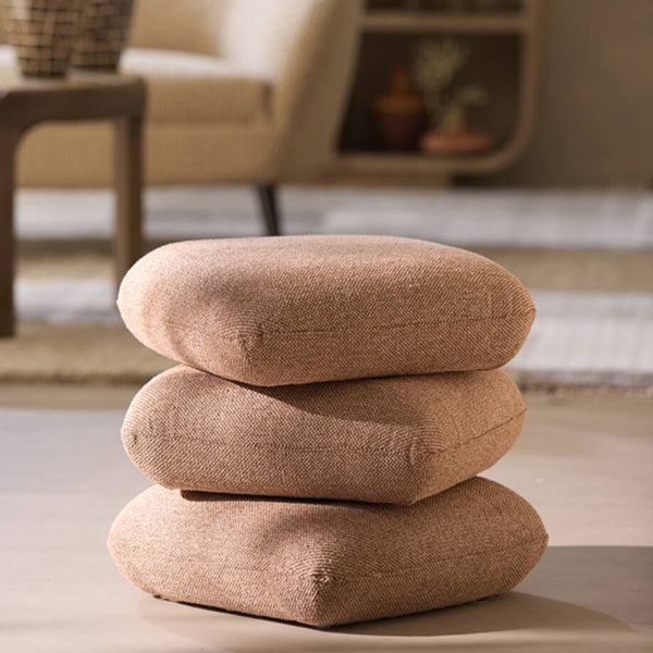 Pouf 44,5x44,5x44,5 cm LAURIE terra