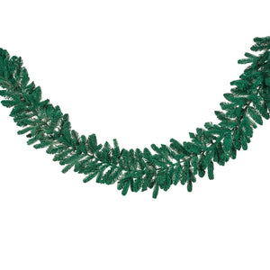 Emerald garland flock indoor