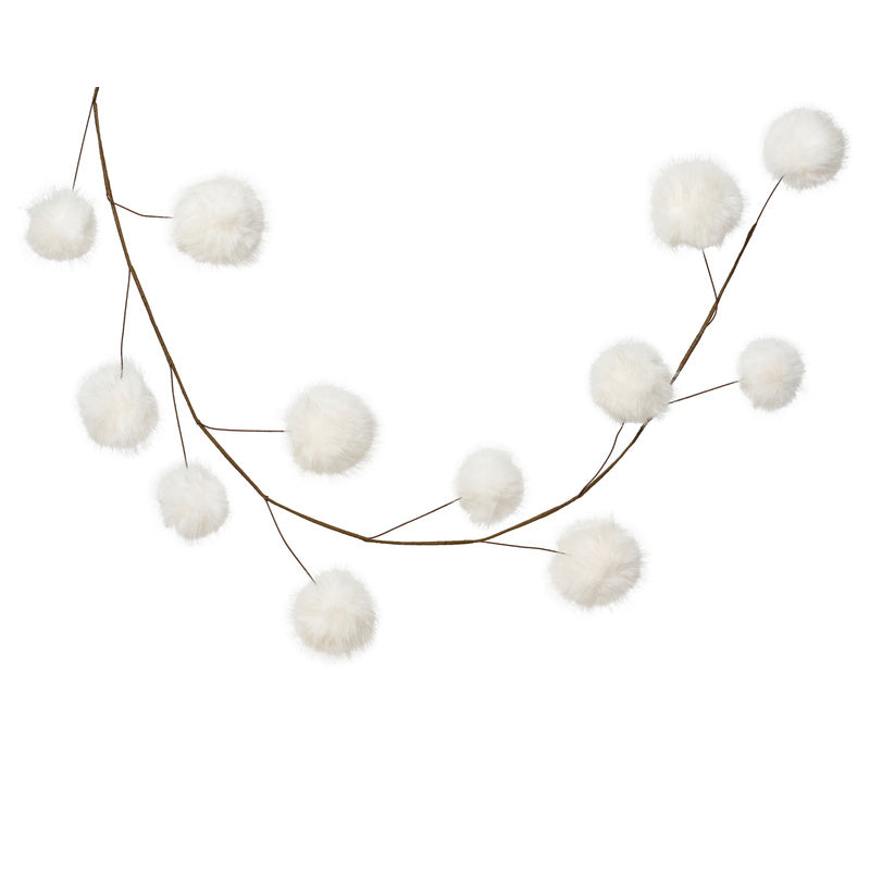 Garland faux fur