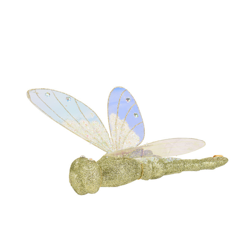 Dragonfly foam glitters, spangles acrylic beads
