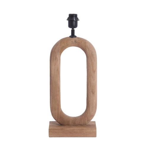 Pacero Matt Wood Lamp Base (44 cm)