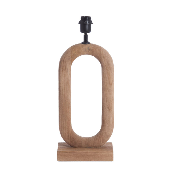 Pacero Matt Wood Lamp Base (44 cm)
