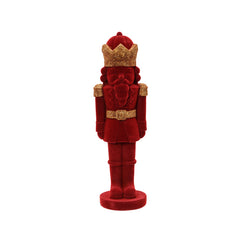 Nutcracker polyresin standing flocking