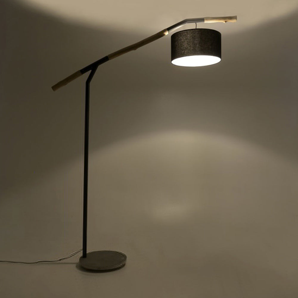 Black Wood Metal Lighting (210 cm)