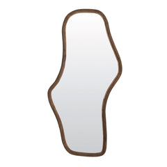 Velano Matt Dark Brown Wood Mirror (161 x 80 cm)