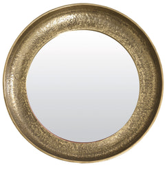 Mirror Ø89 cm NAZARA antique bronze