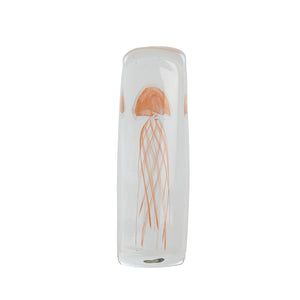 Orange Glass Jellyfish Ornament (18.5 cm)
