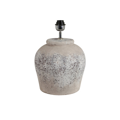 Etna Antique Grey Lamp Base (40 cm)