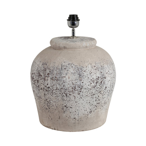 Etna Antique Grey Lamp Base (50 cm)