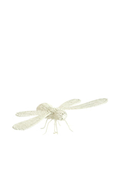 Ornament 29x26,5x6 cm CICADA cream