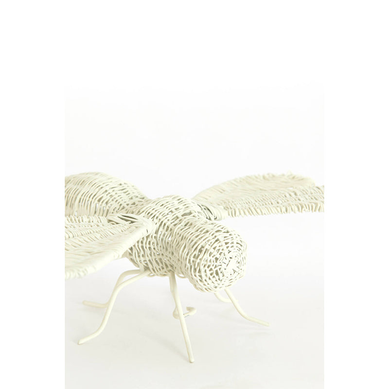 Ornament 29x26,5x6 cm CICADA cream
