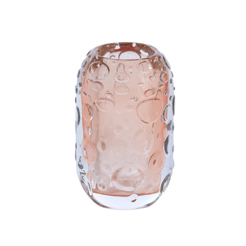Finley Light Pink Glass Tealight (13 cm)