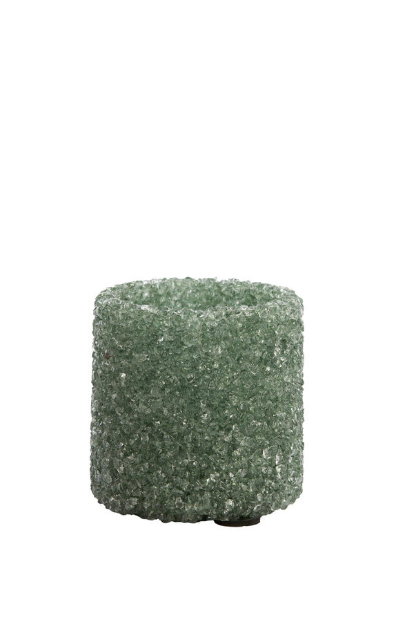Tealight Ø7x7 cm MORITA glass green blue