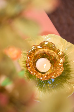 Flowaly Oil Yellow Tealight (10 cm)
