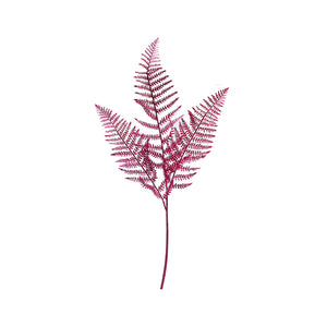 Pink Plastic Fern Spray (101 cm)