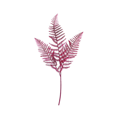 Pink Plastic Fern Spray (101 cm)