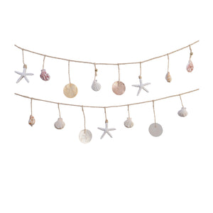 Garland capiz 2 col h130cm each at
