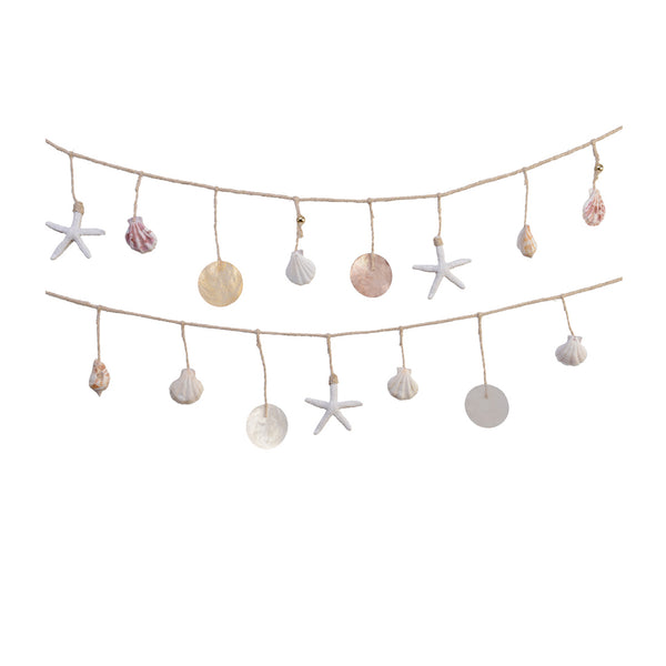 Garland capiz 2 col h130cm each at