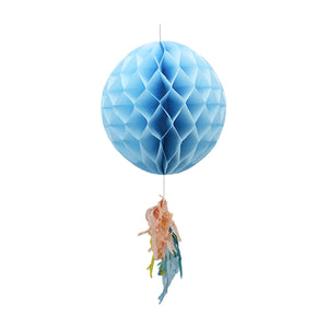 Paper honeycomb with tassel