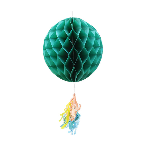 Paper honeycomb with tassel
