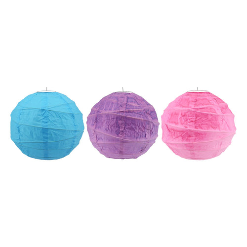 Paper decoratives balls 3 colors