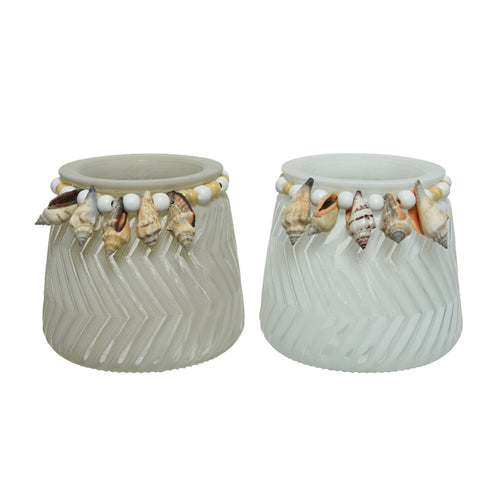 Hurricane glass d12cm each at