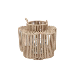 Sand Tall Woven Flower Lantern (20 cm)