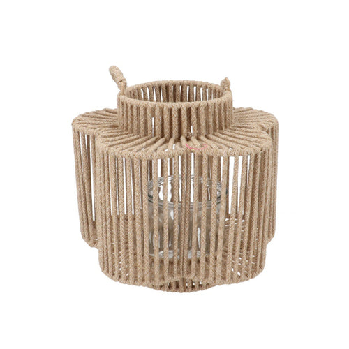 Sand Tall Woven Flower Lantern (24 cm)