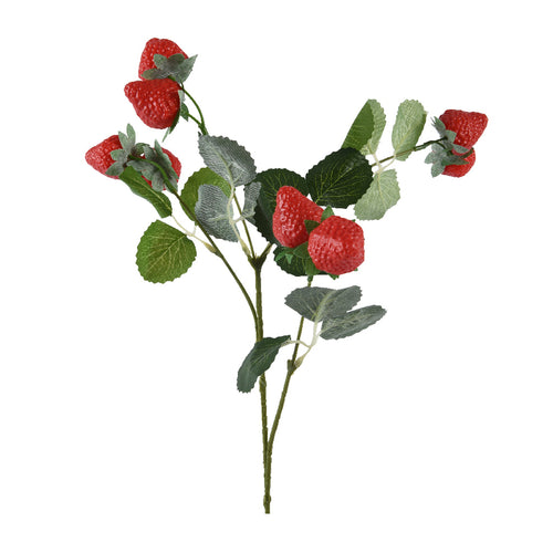Red Strawberry On Stem (69 cm)