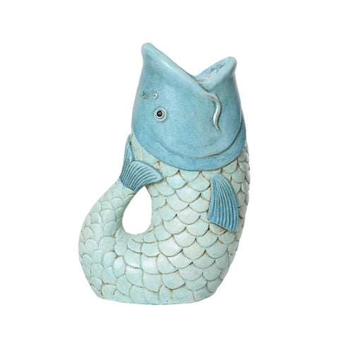 Blue Fish Polymagnesium Planter (45 cm)
