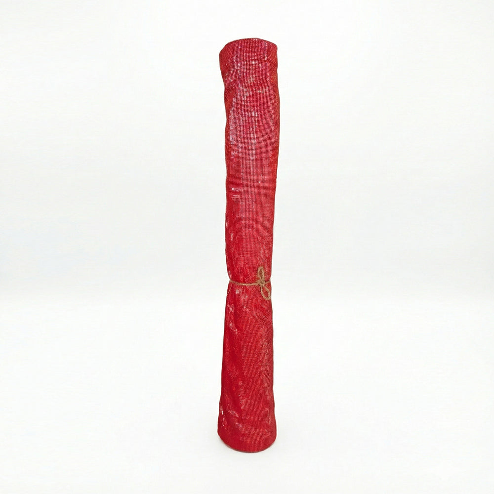 Red Moonshine Runner With Ribbon (45 cm x 150 cm)