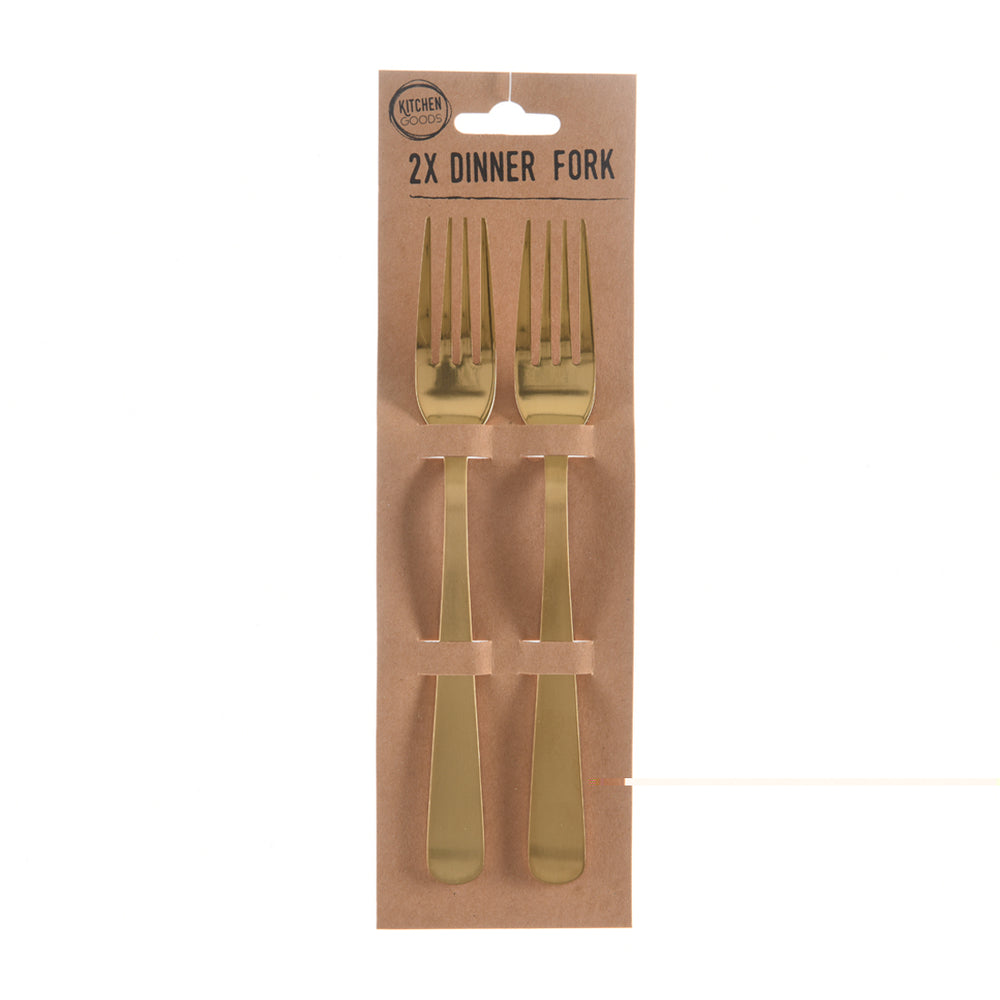Gold Dinner Fork (20.5 cm)
