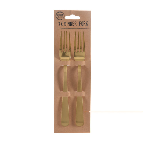 Gold Dinner Fork (20.5 cm)