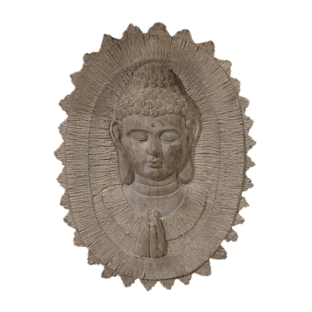 Grey Buddha Wallhanger (56 cm)