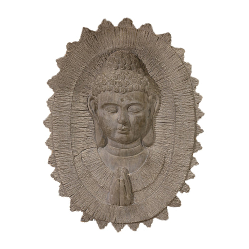 Grey Buddha Wallhanger (56 cm)