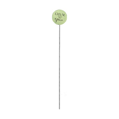 Iron Garden Stick With Text